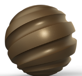 Bronze matte metallic