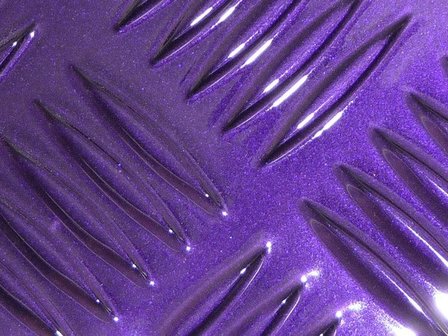 Purple metallic Flake additive