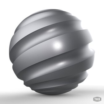 Sparkle Silver Metallic satijn
