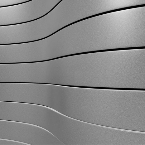Sparkle Silver Metallic satijn