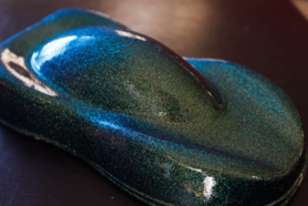 Gold Green Blue Chameleon Metallic Flake