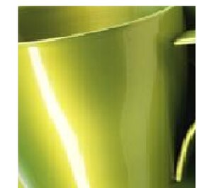 Fluo green transparent coloured