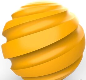 RAL 1003 Signal yellow matt fine structure